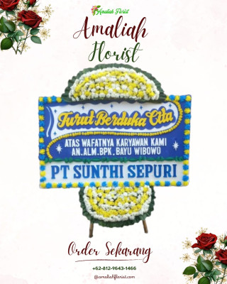 Papan Bunga Duka di Baadia