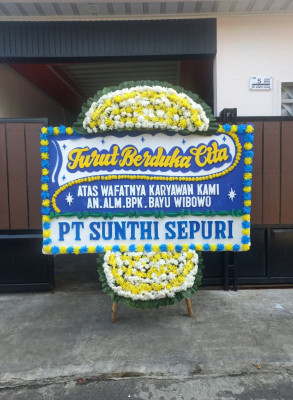 Papan Bunga Duka di Baadia