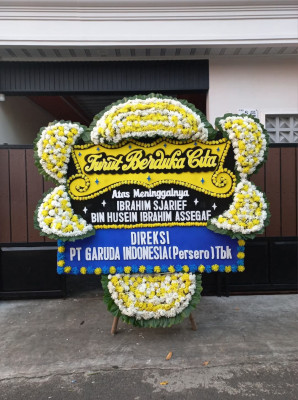 Papan Bunga Duka di Baadia