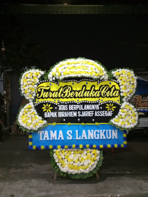 Papan Bunga Duka di Baadia